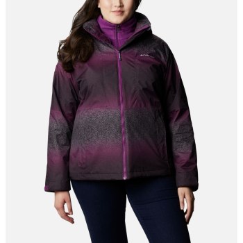 Columbia Ženske Jakne - Ruby River Interchange Plus Size Ljubičaste | ZXVP-43765